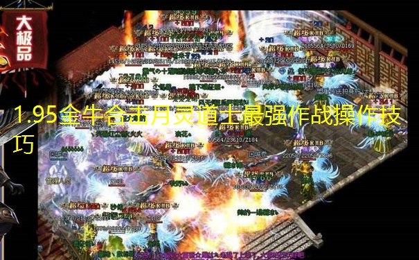 1.95金牛合击月灵道士最强作战操作技巧